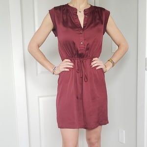Red Silk Dress